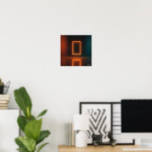 De Neon Poort Poster (Thuiskantoor)