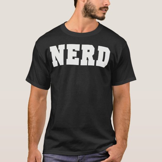 De nerd t-shirt (Voorkant)