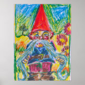 De nest Builder Gnome Poster (Voorkant)