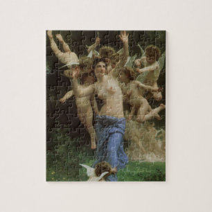 De nest van het Wasp door William Adolphe Bouguere Legpuzzel