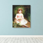 De nesten canvas afdruk (Insitu (Houten vloer))