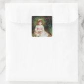 De nesten vierkante sticker (Tas)