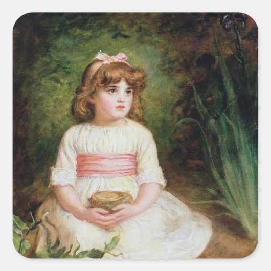 De nesten vierkante sticker (Voorkant)