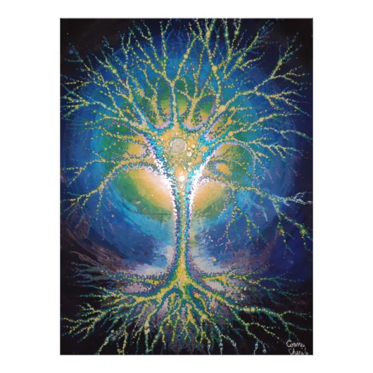 De neurale boom foto afdruk (Voorkant)