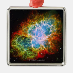 De Nevel van de krab Metalen Ornament