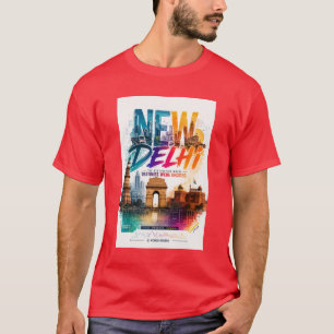 De "New Delhi" Heritage T-SHIRT