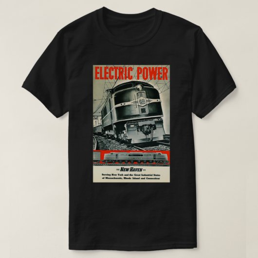 De New Haven Railroad T-shirt (Design voorkant)