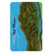 De New Mexico Mountains magneet (Verticaal)