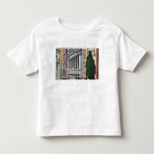 De New York Stock Exchange Bldg Kinder Shirts