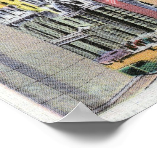 De New York Stock Exchange Bldg Poster (Hoek)