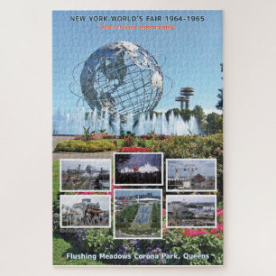 De New York World's Fair Puzzle (met letters) Legpuzzel