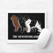 De Newfoundlands Muismat (Met muis)