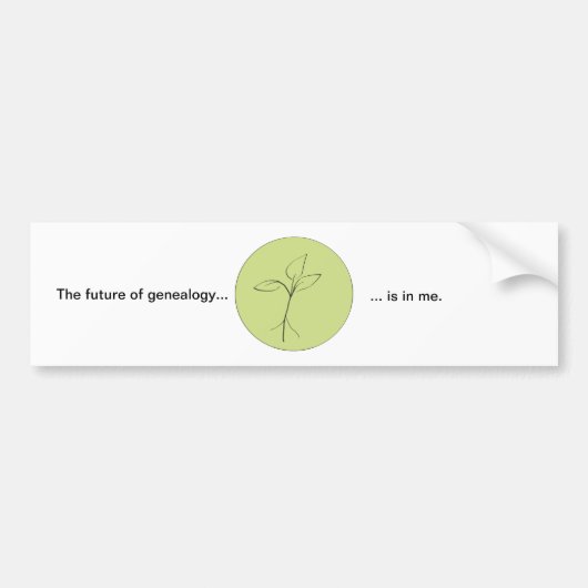 De NextGen Future/Vorige Bumpersticker (Voorkant)