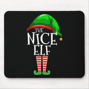 De Nice Elf Group Matching Family Kerstmis Muismat