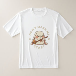De "Niet Beginnen" Konijn T-shirt