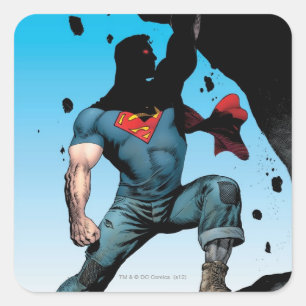 De nieuwe 52 - Action Comics #1 Vierkante Sticker