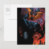 De nieuwe 52 - Batman en Robin #1 Briefkaart (Voorkant / Achterkant)