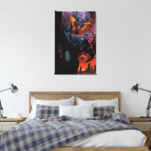 De nieuwe 52 - Batman en Robin #1 Canvas Afdruk (Insitu (Slaapkamer))