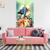 De nieuwe 52 Hoesje #3 Capullo variant Canvas Afdruk (Insitu (Woonkamer))