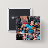 De nieuwe 52 - Superman #1 2 Vierkante Button 5,1 Cm (Voorkant /achterkant)