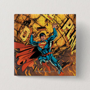 De nieuwe 52 - Superman #1 Vierkante Button 5,1 Cm