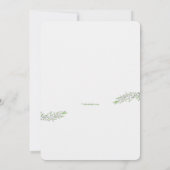 De nieuwe Aankondiging van de Geboorte van de Foto (Achterkant)