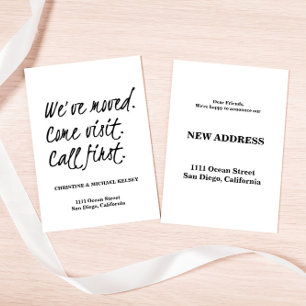 De Nieuwe Aankondiging van het Adres van het Huis 