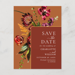 De Nieuwe Bloemen die de Code van de Datum QR bind Briefkaart