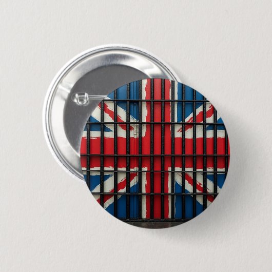 De nieuwe Britse standaard ronde knop Button 5,7 Cm (Voorkant /achterkant)