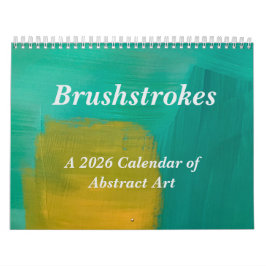 De nieuwe Brushstrokes 2026 kalender