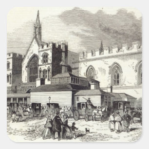 De Nieuwe Comité Zalen, House of Commons Vierkante Sticker