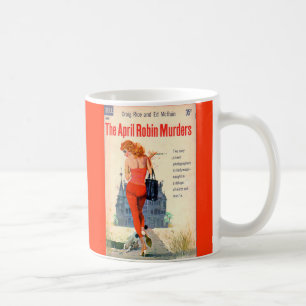 De nieuwe cover van April Robin Murders Koffiemok