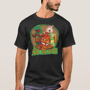 De nieuwe dierentuin revisiervintage-afbeelding is t-shirt