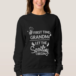 De nieuwe eerste keer dat oma het sprankelen laat trui