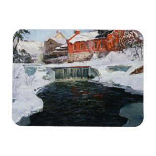 De nieuwe fabriek in Lillehammer, Thaulow, Frits Magneet