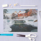 De nieuwe fabriek in Lillehammer, Thaulow, Frits Tissuepapier (Craft)