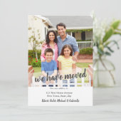 De nieuwe Foto van het Huis hebben wij Bewegd de B Aankondiging (Staand voorkant)