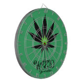 De nieuwe generatie van onkruid dartbord (Voorkant Links)