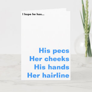 De nieuwe Grappige Kaart van het Baby - Jongen