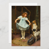 De nieuwe jurk | Arthur John Elsley (Voorkant / Achterkant)