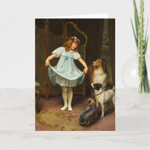 De nieuwe jurk   Arthur John Elsley Kaart