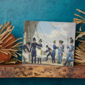 De nieuwe keizerlijke Oostenrijkse marine na de na Fotoplaat (Zijkant)