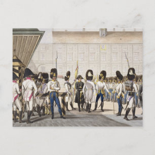De nieuwe keizerlijke Oostenrijkse renadiers na he Briefkaart