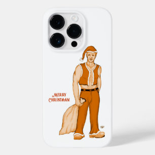 De nieuwe kerstman - vrolijk kerstfeest! Case-Mate iPhone 14 pro hoesje