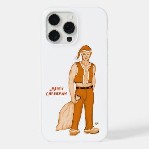 De nieuwe kerstman - vrolijk kerstfeest! iPhone 15 pro max hoesje