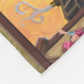 De nieuwe kleren van de keizer fleece deken (Hoek)