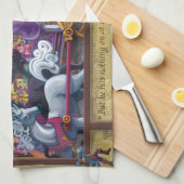 De nieuwe kleren van de keizer theedoek (Quarter Fold)