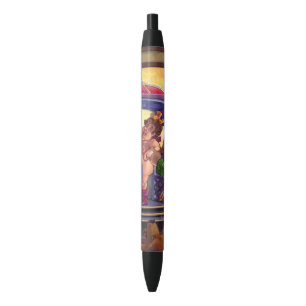 De nieuwe kleren van de keizer zwarte inkt pen