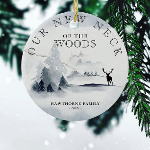 De Nieuwe Knop van het Domein van de Bossen 1st Fo Keramisch Ornament