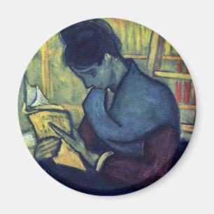De nieuwe lezer van Vincent Van Gogh Magneet